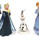 Pack de figurines Reine des Neiges