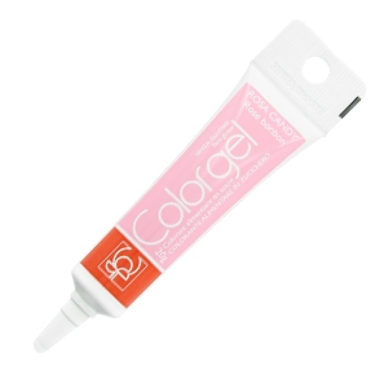 Colorant alimentaire gel rose clair 20 gr - Modecor