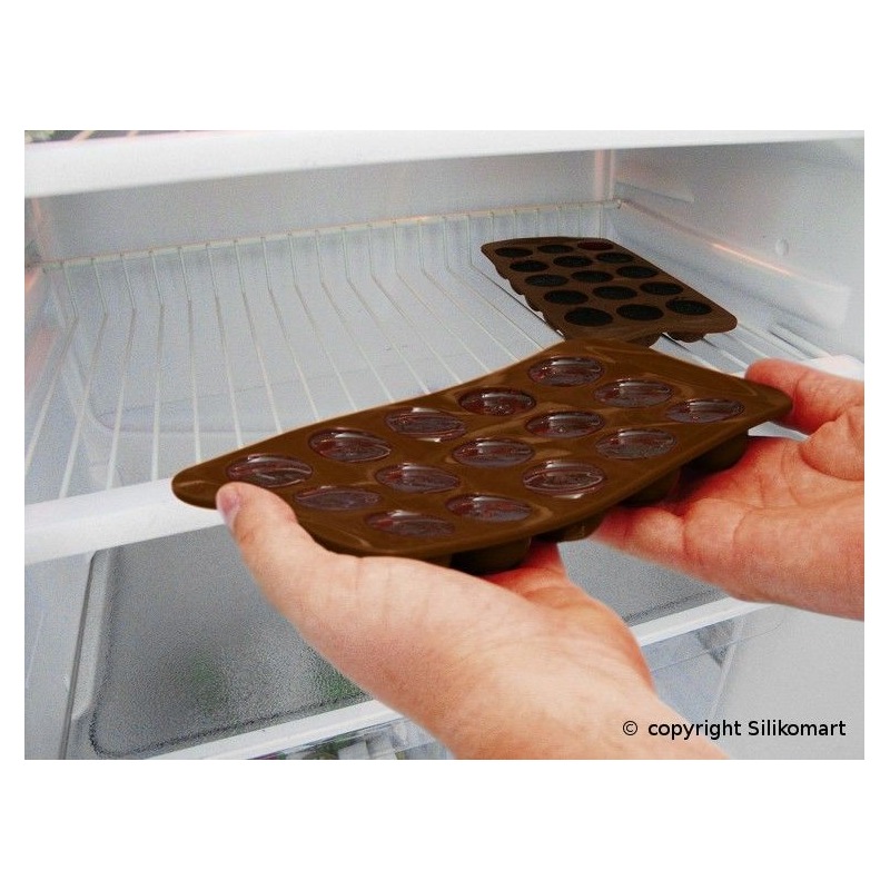 Moule mini tablette de chocolat en silicone Silikomart ® moule mini tablette  de chocolat en silicone moule à chocolat