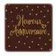 Plaquette en chocolat Heureux Anniversaire